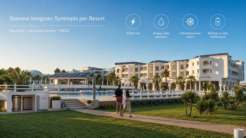 Scenario applicativo Syntropia per resort